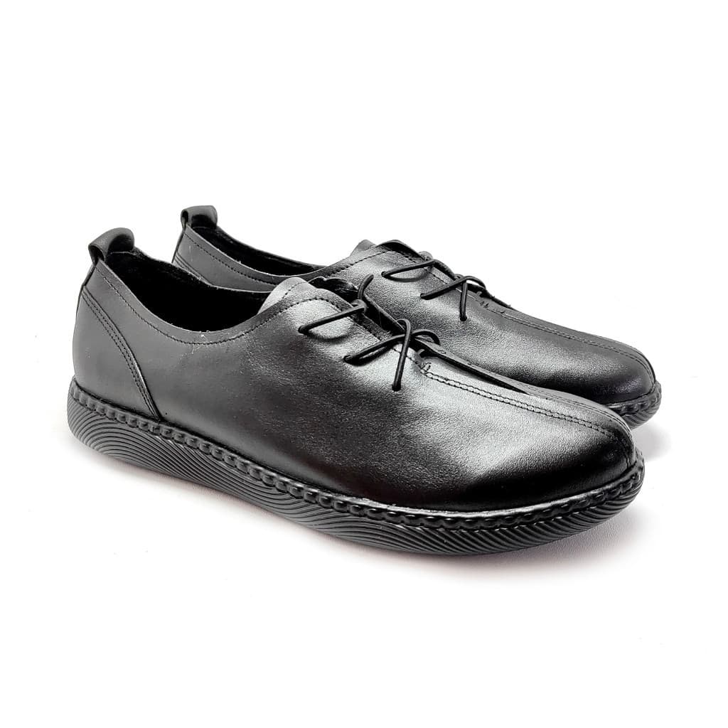 Thumbnail gambar ke-3 produk Pollux Monday WPOFW 02 - Sepatu Flat Wanita Bahan Kulit