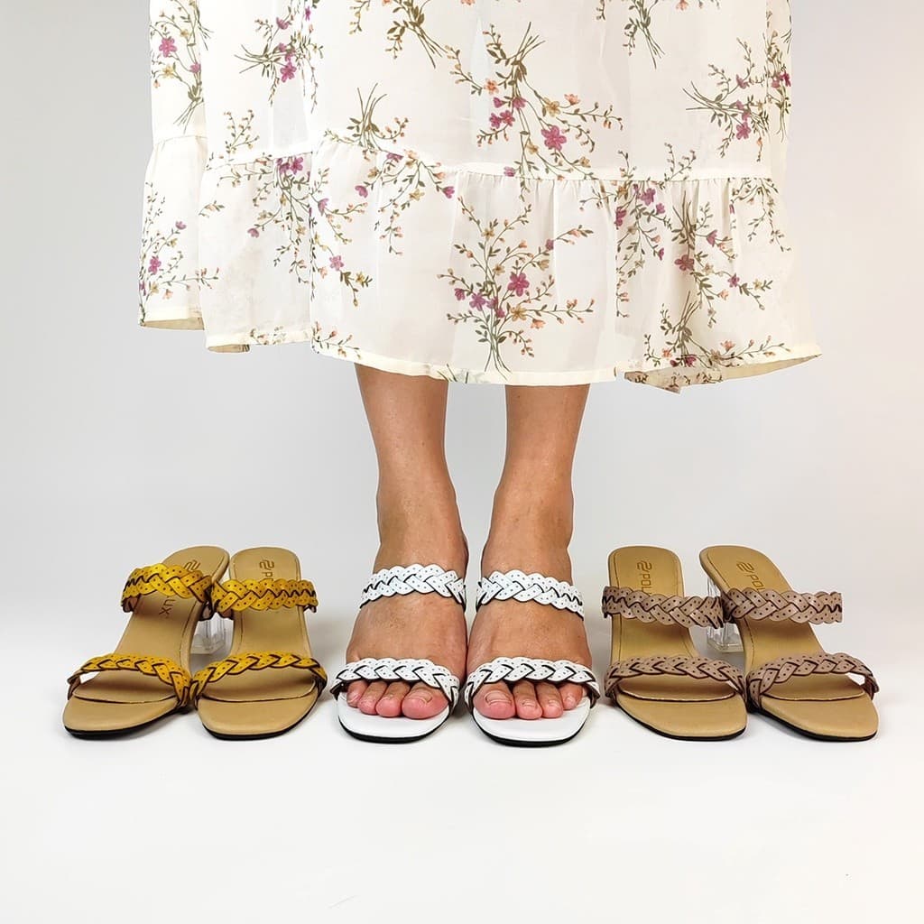 Thumbnail gambar ke-2 produk Pollux Simplicity WPOEO 25 - Sandal Wanita Heels Transparant