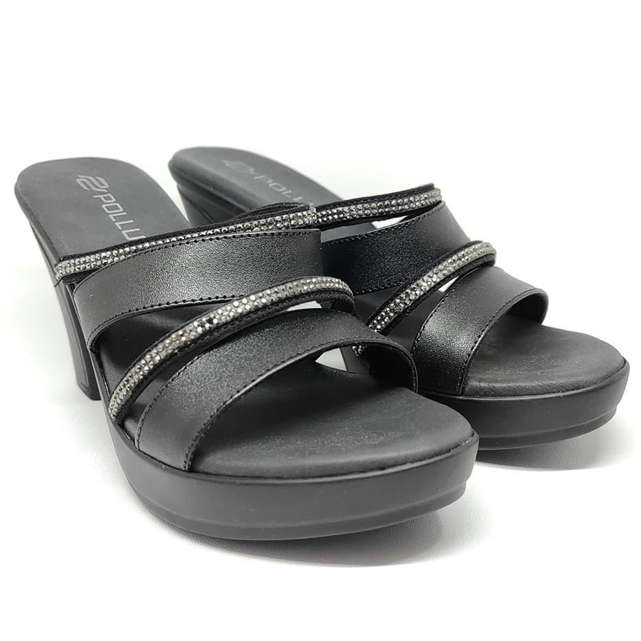 Thumbnail gambar ke-3 produk Pollux Classic WPOGU 31- Heels | Sandal Heels | Heels Wanita Bahan Kulit