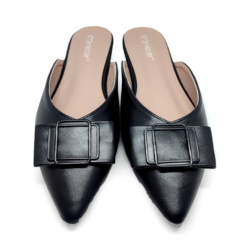 Thumbnail gambar ke-2 produk Sepatu Selop Wanita | Selop Flat Wanita - Wyh 2628