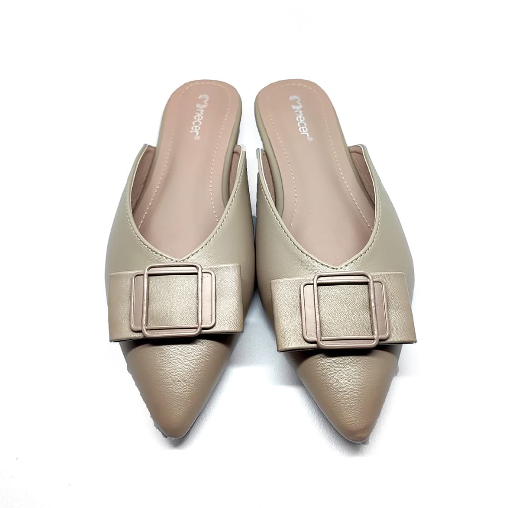 Thumbnail gambar ke-5 produk Sepatu Selop Wanita | Selop Flat Wanita - Wyh 2628