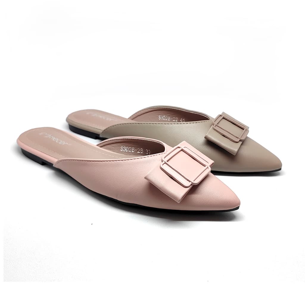 Gambar ke-10 produk Sepatu Selop Wanita | Selop Flat Wanita - Wyh 2628