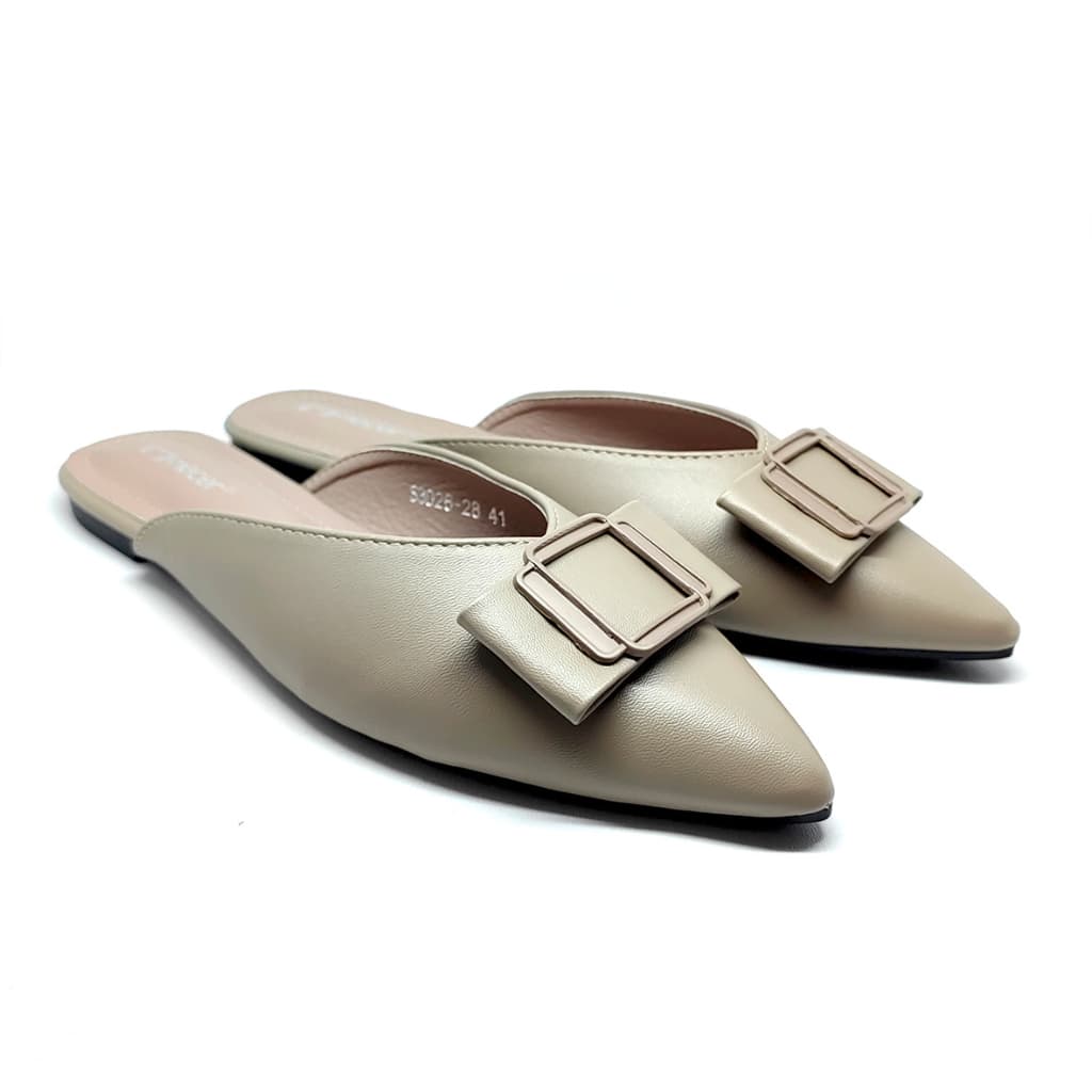 Gambar ke-10 produk Sepatu Selop Wanita | Selop Flat Wanita - Wyh 2628