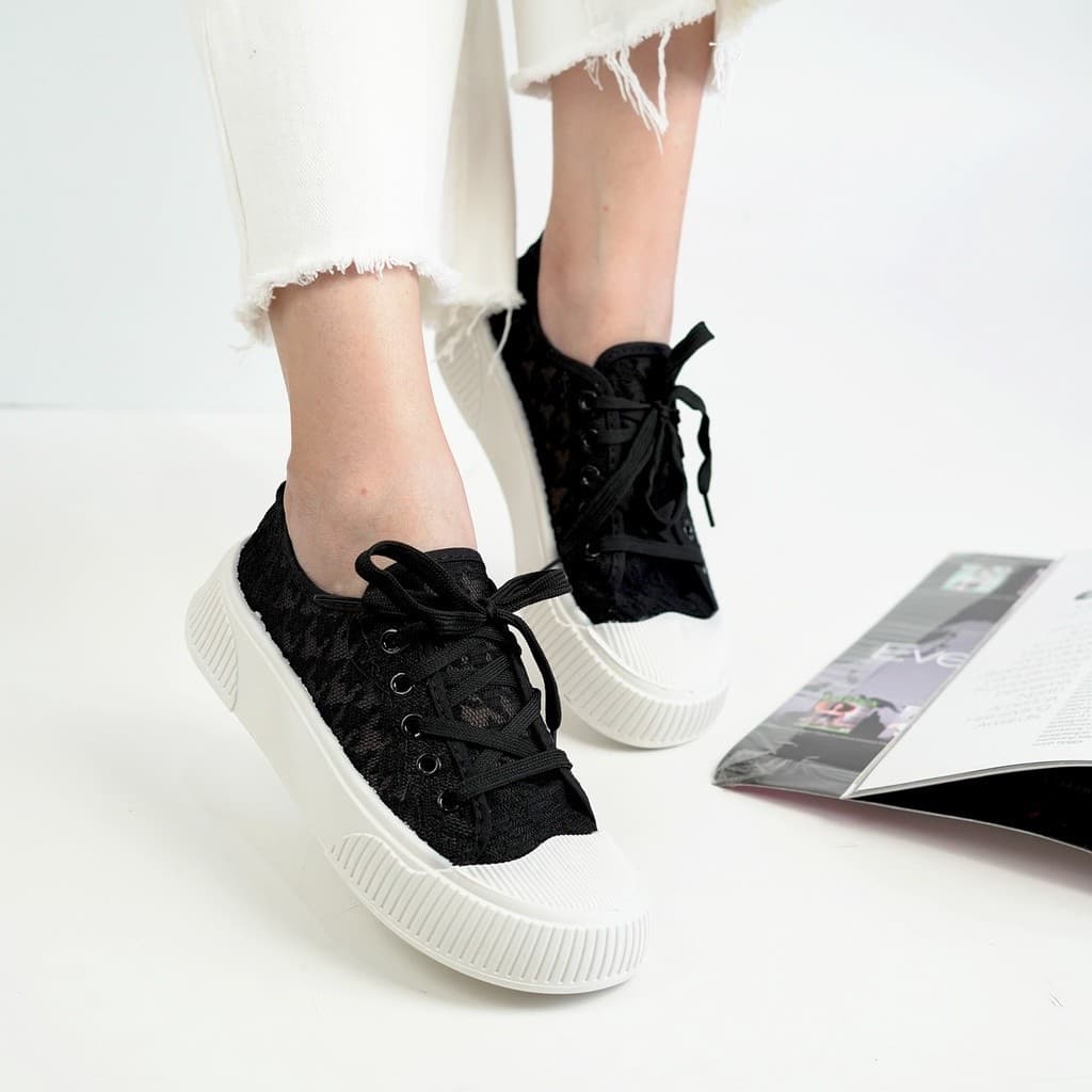 Thumbnail gambar ke-2 produk Mecer SYP MS05 Sepatu Wanita Wedges | Sneakers Casual