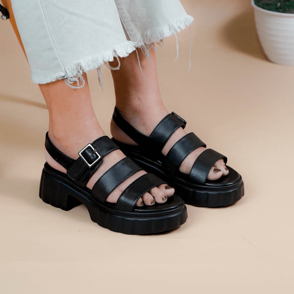 Thumbnail gambar ke-5 produk Pollux Bold WPOJV 11 - Sepatu Sandal Wanita | Sepatu Sandal Wanita Kekinian | Sandal Casual | Chunky