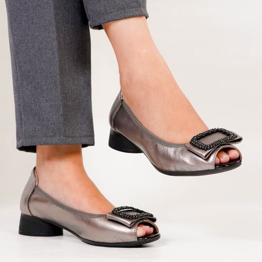 Thumbnail gambar ke-5 produk Pollux Monday WDQ 0202 Sepatu Pantofel Heels Wanita | Sepatu Kerja Wanita Hak 5 Cm