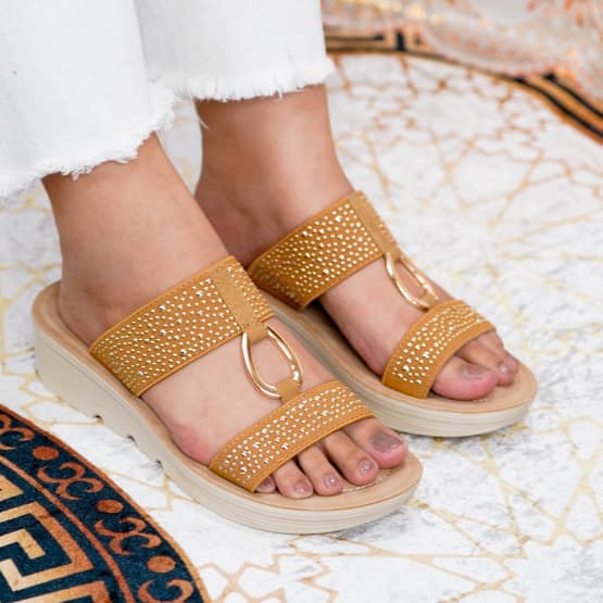 Thumbnail gambar ke-8 produk Mecer WWH 9726 Sandal Daily | Sandal Slip On Wanita Kekinian