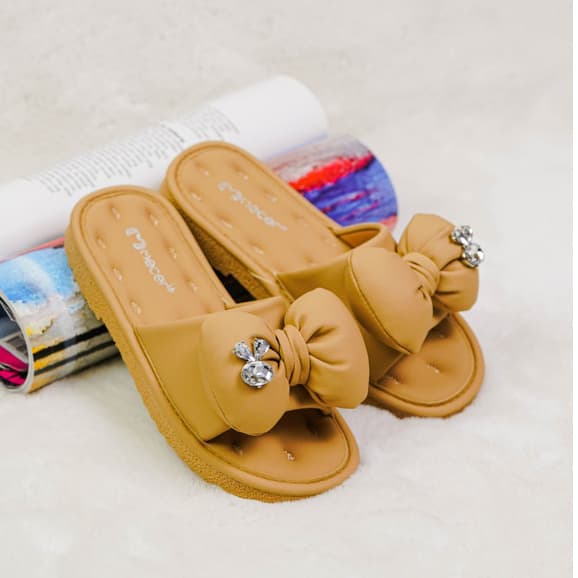 Gambar produk Mecer Daily WLY 6030 Sandal Wanita Kekinian | Sandal Slide Slip On Wanita