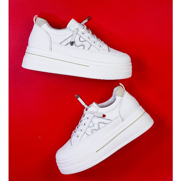 Thumbnail gambar ke-2 produk Pollux Jinju WDQ 8899- Sepatu Sneakers Wanita Kekinian | Sepatu Wedges Wanita