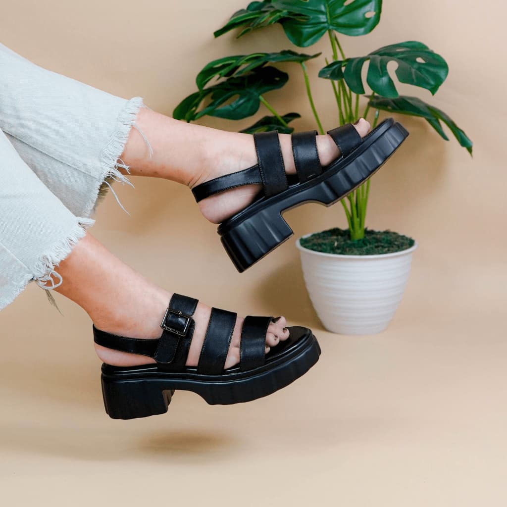 Thumbnail gambar ke-2 produk Pollux Bold WPOJV 11 - Sepatu Sandal Wanita | Sepatu Sandal Wanita Kekinian | Sandal Casual | Chunky