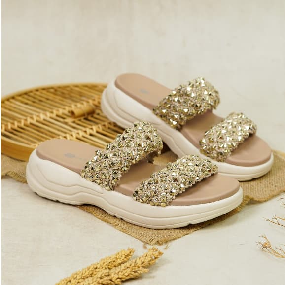 Thumbnail gambar ke-4 produk Pollux Daily WPOLP 03 - Sandal Wanita Keren| Sandal Wanita Nyaman Dengan Desain Kekinian