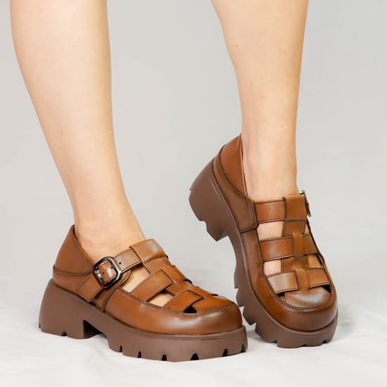 Thumbnail gambar ke-3 produk Pollux Bold WBB 956 - Sepatu Sandal Wanita | Ssepatu Sandal Bahan Kulit