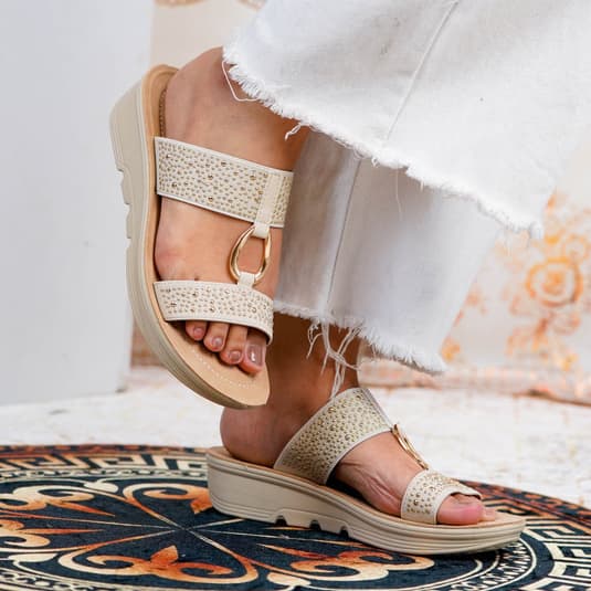 Thumbnail gambar ke-9 produk Mecer WWH 9726 Sandal Daily | Sandal Slip On Wanita Kekinian