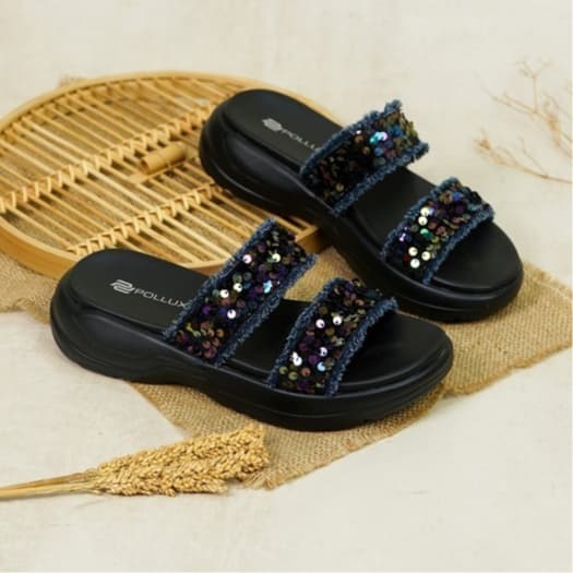 Thumbnail gambar ke-9 produk Pollux Daily WPOLP 09 - Sandal Wanita Kekinian Sangat Nyaman Dan Anti Slip