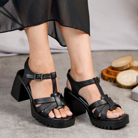 Thumbnail gambar ke-4 produk Pollux Classic WPOAY 22 - Sepatu Sandal Heels | Heels Wanita | Sandal Heels
