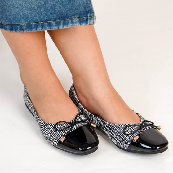 Gambar ke-8 produk Sepatu Kerja Wanita | Flat Shoes Wanita - Mecer Wyh 65132
