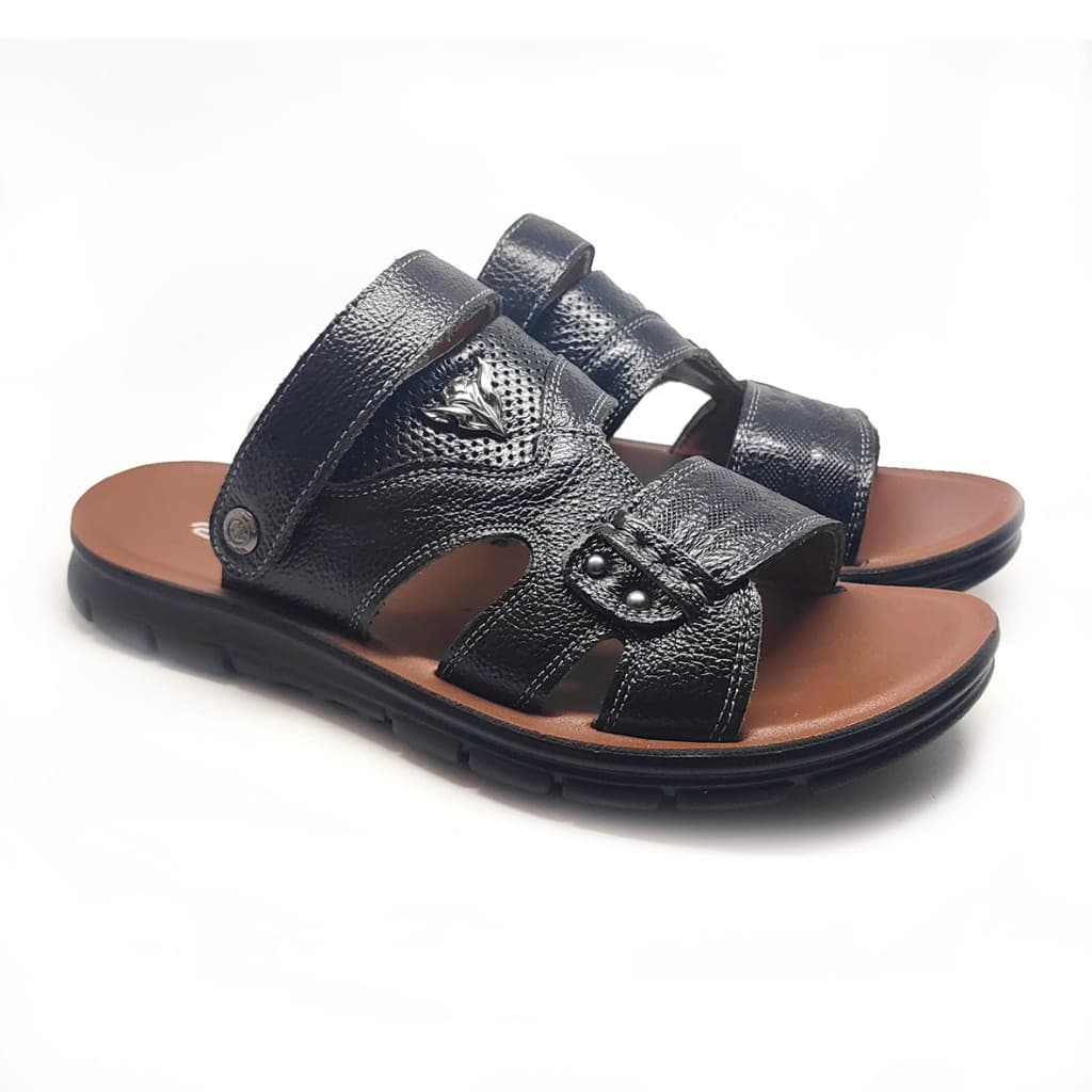 Gambar produk Pollux PDQ 6870 - Sandal Kulit Pria Slip On Sangat Nyaman Dan Anti Slip