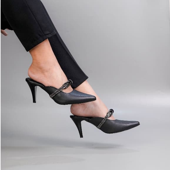 Thumbnail gambar ke-7 produk Pollux Monday WPOKV 25 - Sepatu Heels Kerja Wanita | Sepatu Kantor Wanita Kulit Asli | High Heels