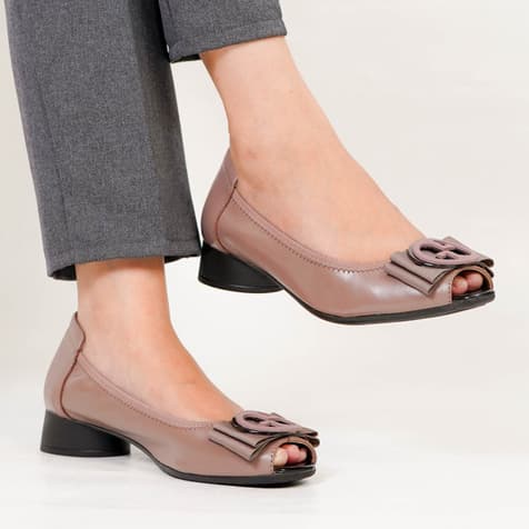 Gambar ke-7 produk Pollux Monday WDQ 0203 Sepatu Pantofel Heels Wanita Hak 5 Cm
