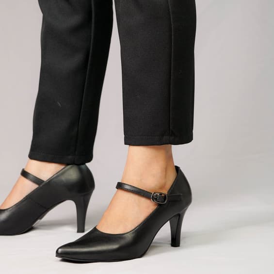 Thumbnail gambar ke-5 produk Pollux Monday WPOKV 01 - Sepatu Heels Kerja Wanita | Sepatu Kantor Wanita Kulit Asli | High Heels