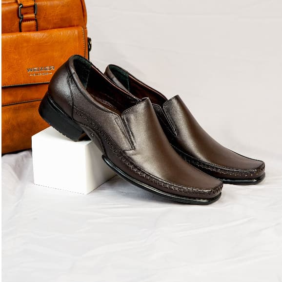Gambar produk Karbovil PEL 0183 - Sepatu Pantofel Kulit Pria | Sepatu Formal Kerja Pria