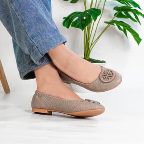 Thumbnail gambar ke-5 produk Mecer Classic WYH 1210 Sepatu Kerja Wanita | Sepatu Kantor Wanita | Sepatu Kuliah | Flat Shoes Kekinian