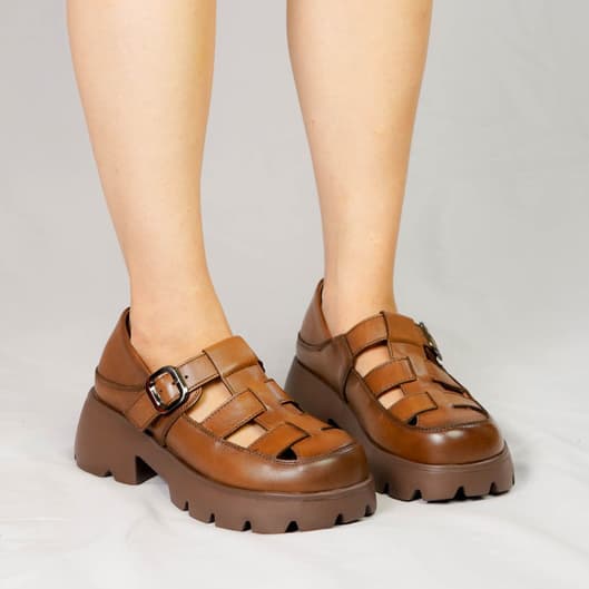 Thumbnail gambar ke-2 produk Pollux Bold WBB 956 - Sepatu Sandal Wanita | Ssepatu Sandal Bahan Kulit