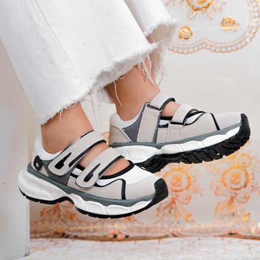Thumbnail gambar ke-4 produk Mecer WLY L8 Sepatu Sneakers Wanita Kekinian | Sepatu Casual Wanita Terbaru
