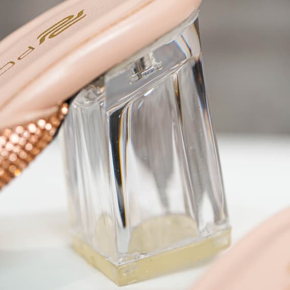 Thumbnail gambar ke-3 produk Pollux Simplicity WPOEO 49 - Clear Heels | Heels Transparan | Sepatu Heels Wanita | Heels Casual 7Cm