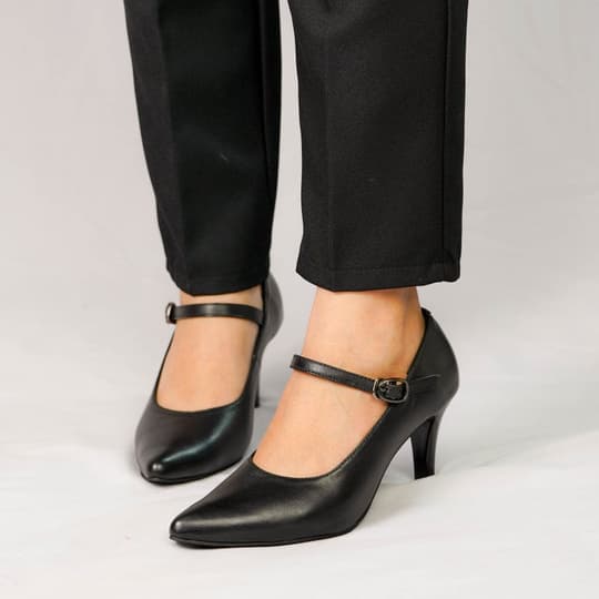 Thumbnail gambar ke-2 produk Pollux Monday WPOKV 01 - Sepatu Heels Kerja Wanita | Sepatu Kantor Wanita Kulit Asli | High Heels