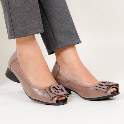 Gambar ke-7 produk Pollux Monday WDQ 0203 Sepatu Pantofel Heels Wanita Hak 5 Cm