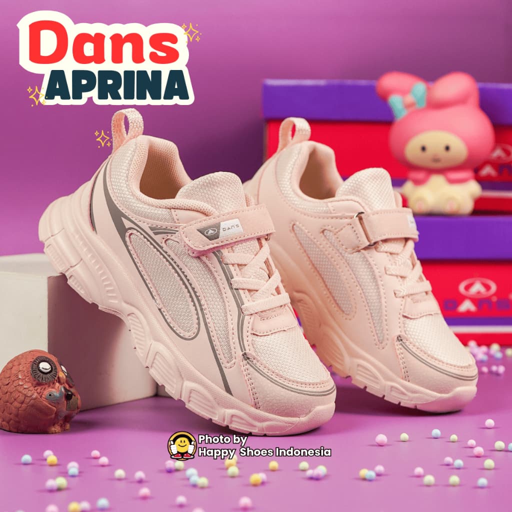 Gambar ke-10 produk Sepatu Anak Dans Miara | Sneakers Anak Kekinian | Sepatu Casual Anak Dans Aprina SDAMIA