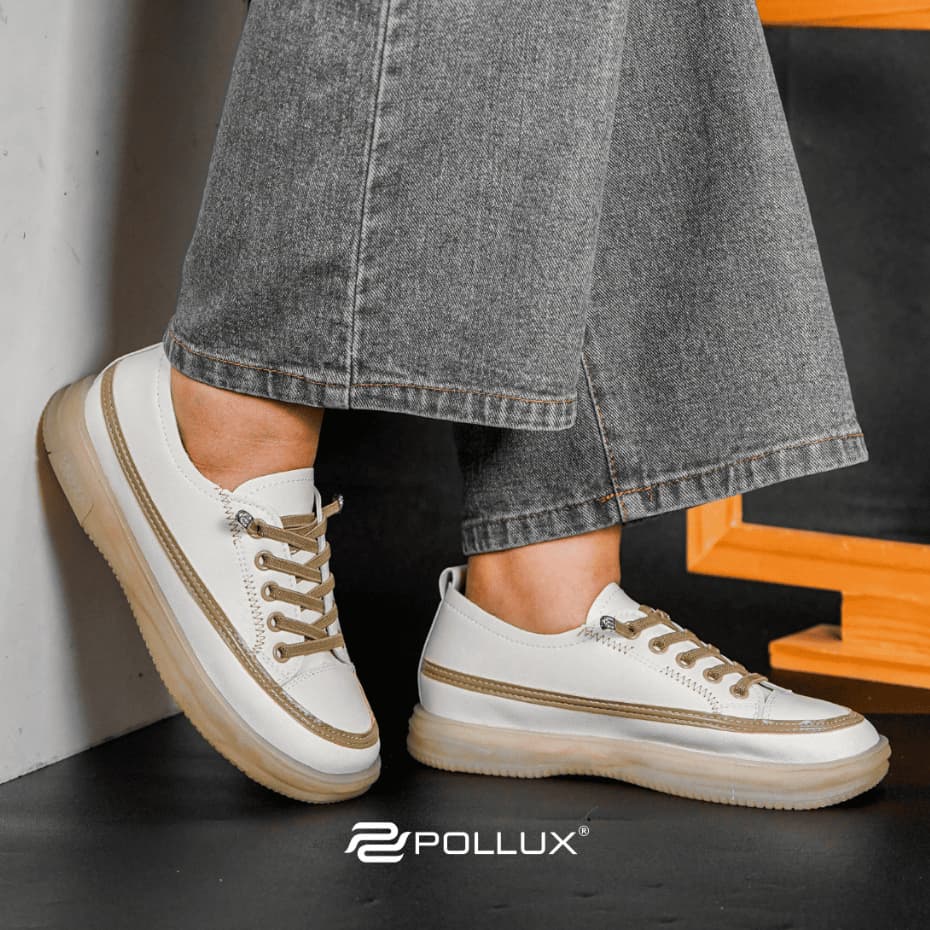 Gambar produk Pollux Jinju WDQ 2220 - Sepatu Casual Wanita Bahan Microfiber Leather