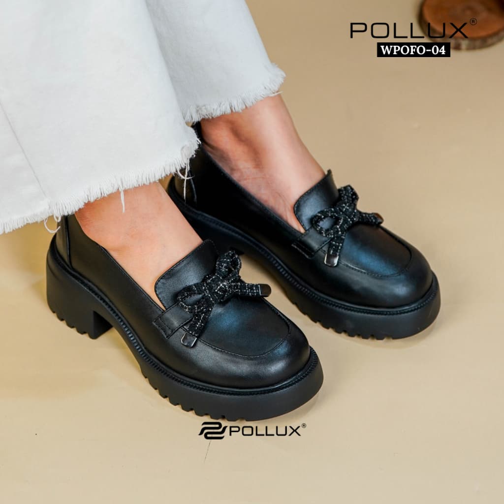 Gambar ke-9 produk Pollux Monday WPOCN 02 - Sepatu Loafers Wanita Casual Formal Elegan Bahan Kulit Asli