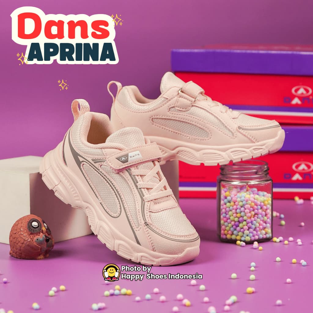 Gambar ke-10 produk Sepatu Anak Dans Miara | Sneakers Anak Kekinian | Sepatu Casual Anak Dans Aprina SDAMIA