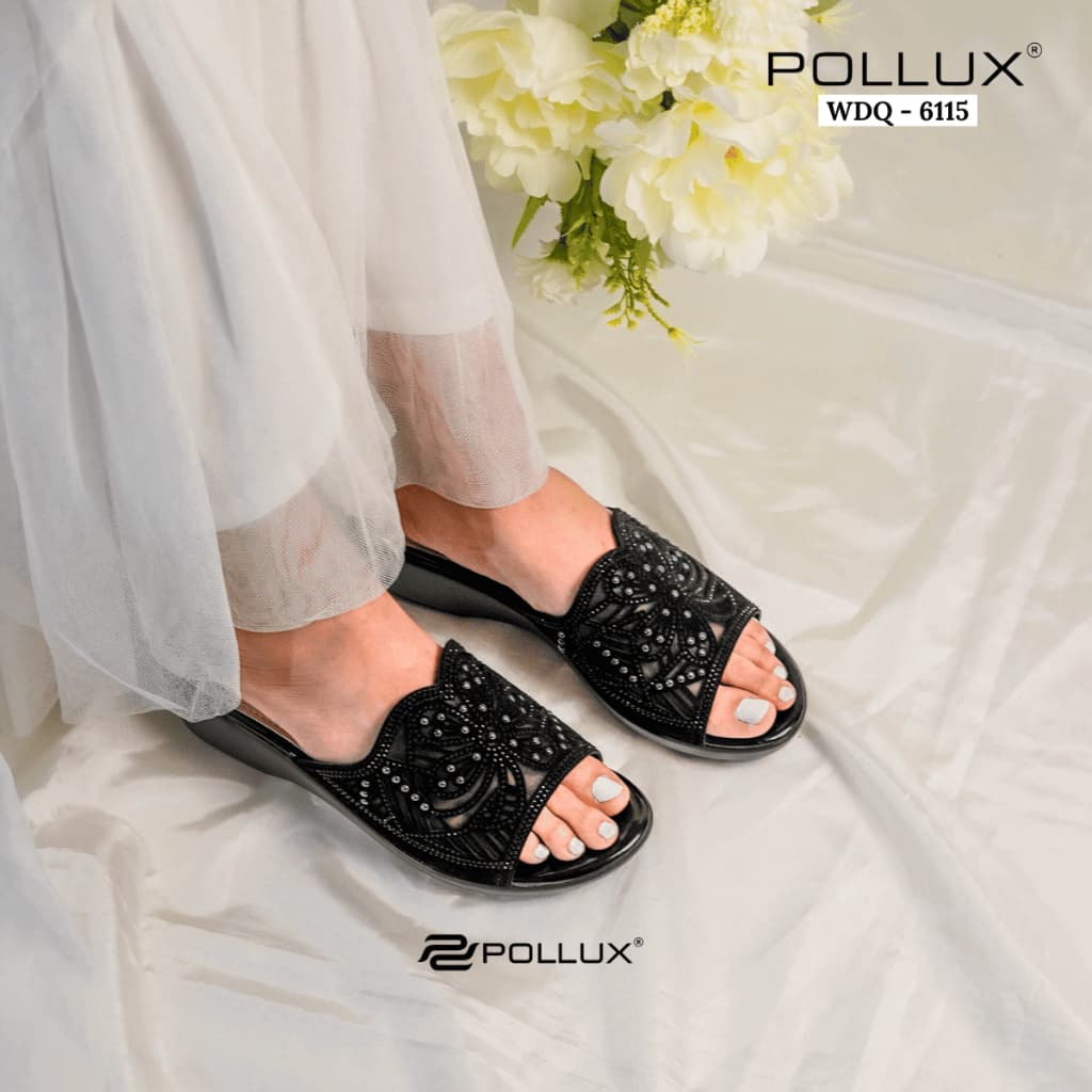 Gambar ke-10 produk Pollux Aurora WDQ 6115 - Sandal Wanita Wedges Elegan | Sandal Pesta Model Terbaru