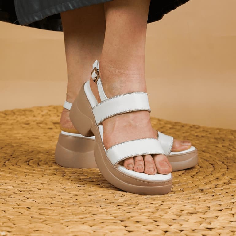 Thumbnail gambar ke-7 produk Pollux Bold WPOCU 02 - Sandal Casual Waanita Bahan Kulit Asli Premium Empuk Nyaman Anti Licin