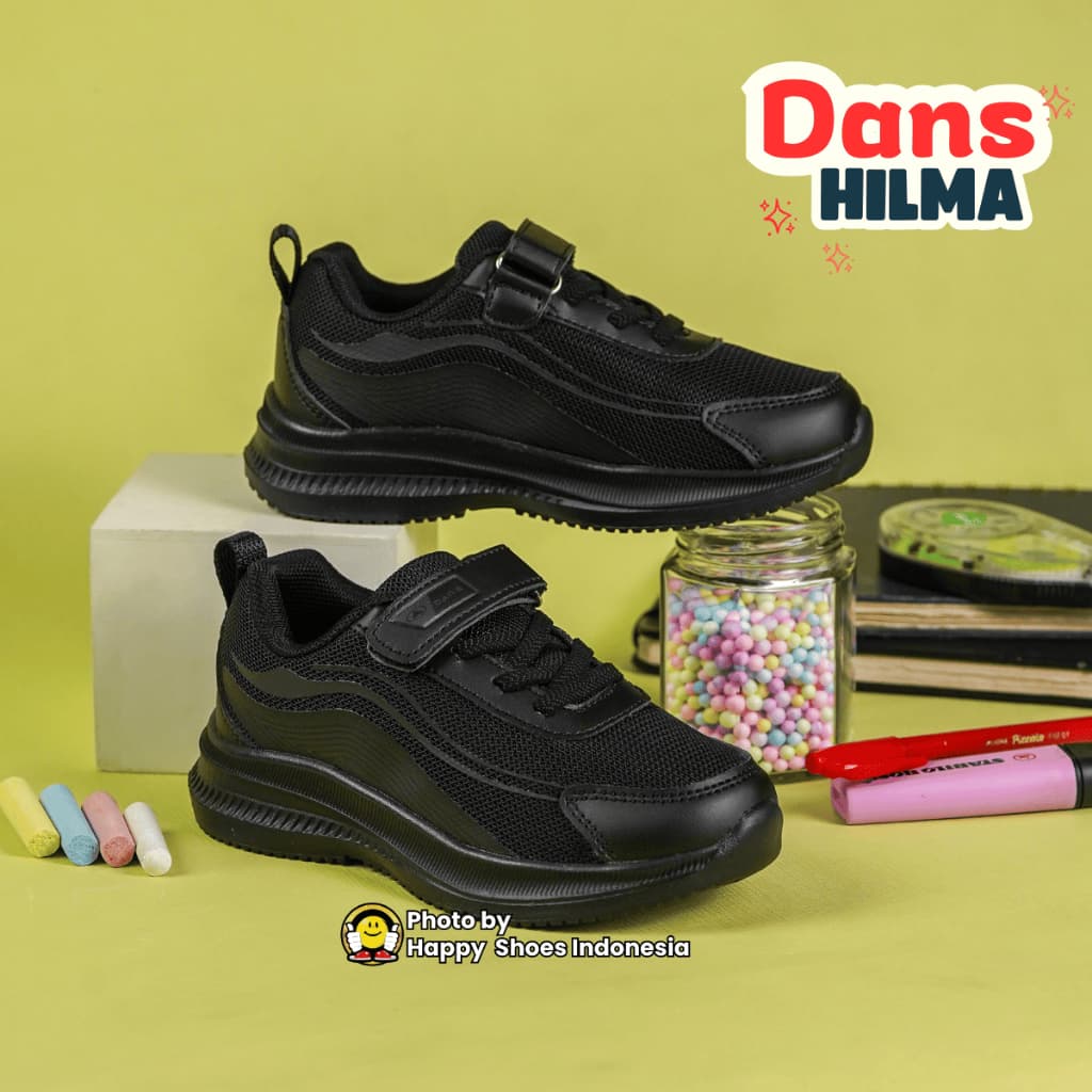 Thumbnail gambar ke-8 produk Dans Hilma Sepatu Sekolah Anak Perempuan | Sepatu Kats | Sneakers Anak Keren SDAAMET