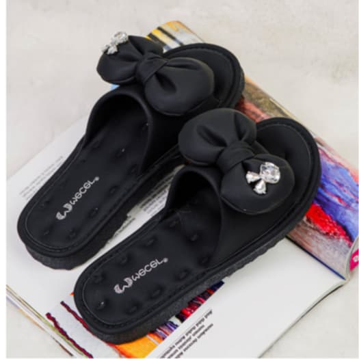 Gambar ke-5 produk MECER Daily WLY 6030 Sandal Slide Wanita Motif Pita | Sandal Daily Wanita