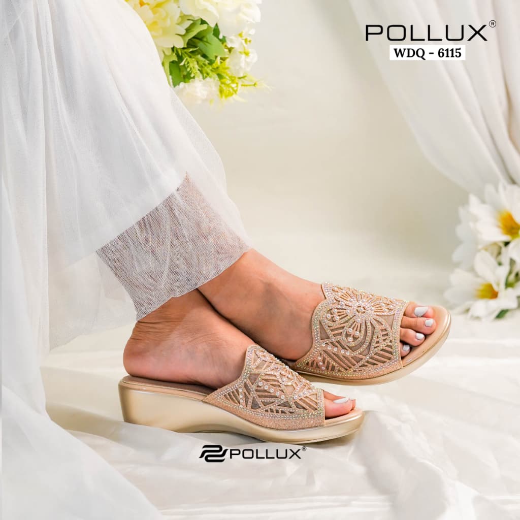 Thumbnail gambar ke-12 produk Pollux Aurora WDQ 6115 - Sandal Wanita Wedges Elegan | Sandal Pesta Model Terbaru