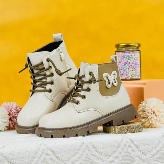 Thumbnail gambar ke-7 produk Mecer Kids ARH92 Sepatu Boots Anak Perempuan | Kid Shoes | Sepatu Pesta Anak
