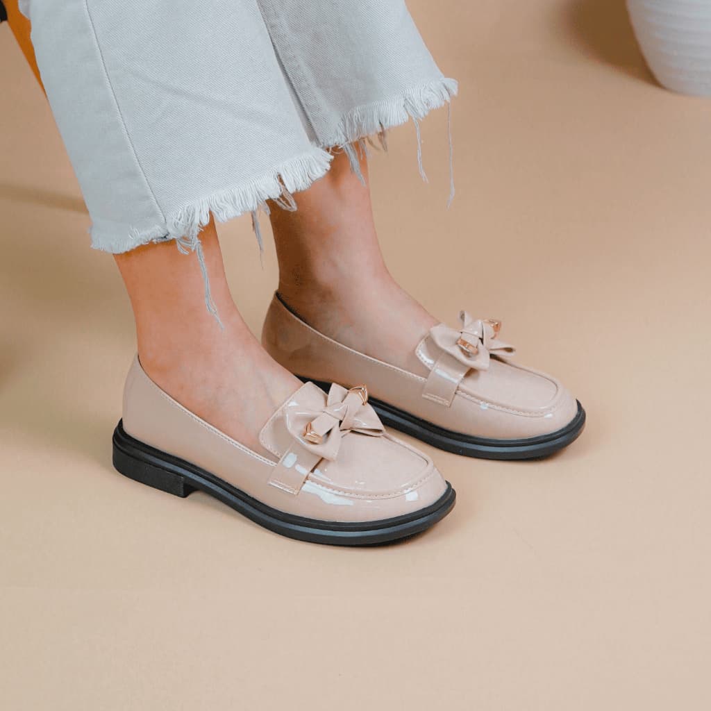 Thumbnail gambar ke-2 produk Mecer Jinju WYH 1811 Sepatu Wanita Kekinian |Sepatu Heels | Sepatu Slip On | Sepatu Fashion Wanita