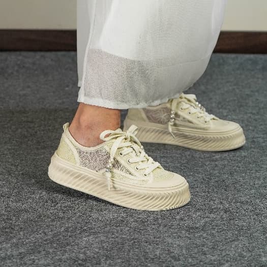 Gambar ke-9 produk Pollux Play WBB 61002 - Casual Sneakers Knitting Upper | Vulcanized Women Sneakers