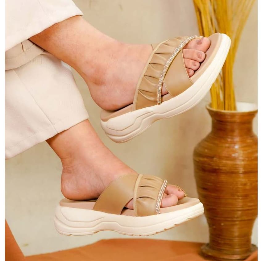 Thumbnail gambar ke-6 produk Pollux Daily WPOLP 02 - Sandal Wanita Keren| Sandal Wanita Nyaman Dengan Desain Kekinian