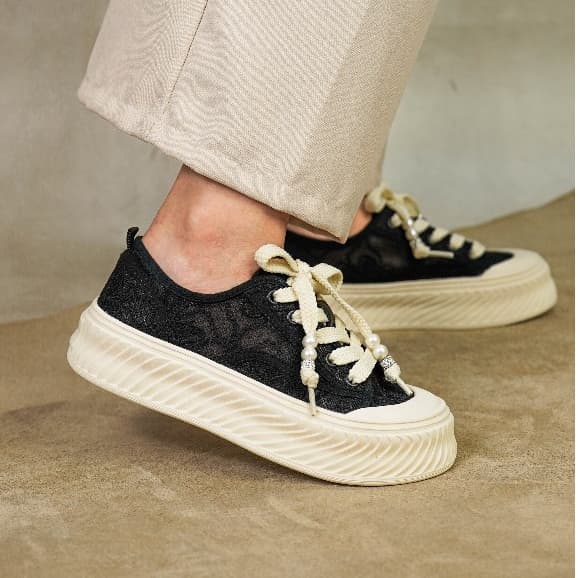 Gambar ke-9 produk Pollux Play WBB 61002 - Casual Sneakers Knitting Upper | Vulcanized Women Sneakers