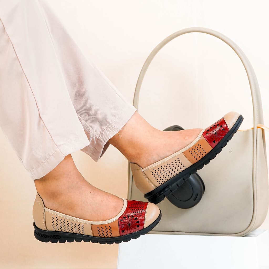 Thumbnail gambar ke-3 produk Pollux Monday WPOEY 02 Flat Shoes Pantofel Wanita Kerja Kekinian
