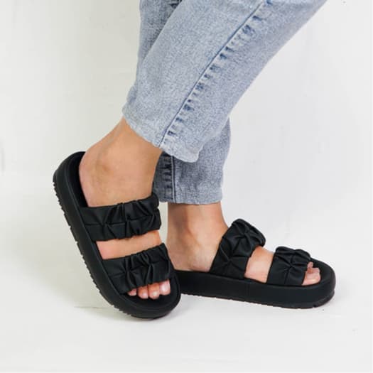 Thumbnail gambar ke-3 produk Mecer Daily WLY 1316 - Sandal Slide Wanita |Sandal Wanita Kekinian