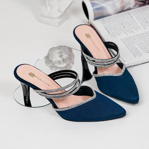 Gambar ke-7 produk Pollux Aurora Lite WPOHW 01 -  Heels Pesta Wanita Bahan Kulit Asli | Seserahan Nikah