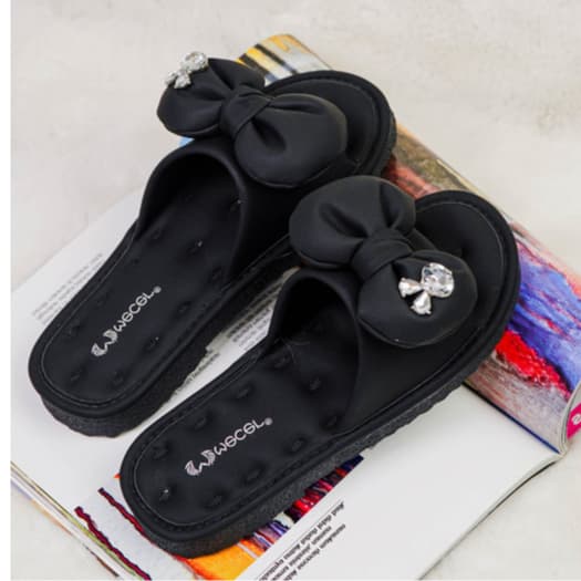 Thumbnail gambar ke-2 produk Mecer Daily WLY 6030 Sandal Wanita Kekinian | Sandal Slide Slip On Wanita