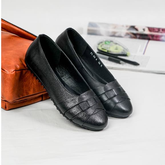 Thumbnail gambar ke-2 produk Pollux Monday WPOFX 04 Flat Shoes Wanita | Sepatu Kerja Wanita | Sepatu Kuliah Pantofel Wanita Kerj